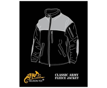 HELIKON CLASSIC ARMY Флисовая мужская толстовка оливково-зеленого/черного цвета S