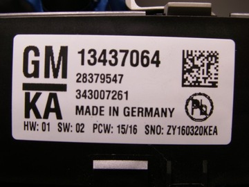 фото thumb №6, Лампа освещение датчик сигнализация astra k v 2015-