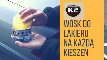 K2 ULRA WAX LUSTRZANY POŁYSK WOSK CARNAUBA 250 gramów 540