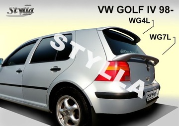 Спойлер верхний спойлер для VW Golf 3/5 dw hb MK4 97-