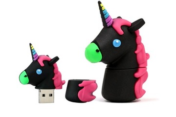 НАКОПИТЕЛЬ 32 ГБ 3.0 USB UNICORN PONY ЧЕРНЫЙ 24Ч