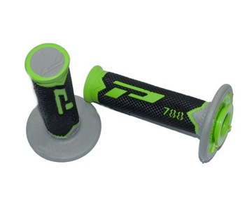 PROGRIP LEVERS CROSS ENDURO GEL РУЧКИ 115 мм закрытый зеленый черный