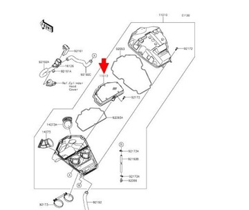 ВОЗДУШНЫЙ ФИЛЬТР Kawasaki VULCAN S 650 2015-2023 гг.