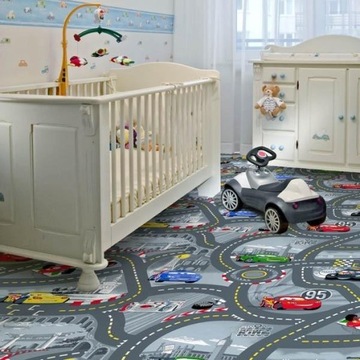 КОВРОВЫЕ МАШИНЫ МАШИНЫ DISNEY CARS улицы 150x200