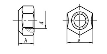 Самоконтрящаяся гайка M12 DIN980 OC класс 8,8 10 шт.