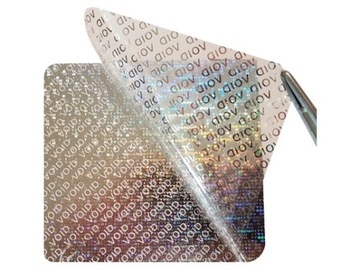 NH-210 - 12x12mm HOLOGRAM, PLOMBA ZABEZPIECZAJĄCA