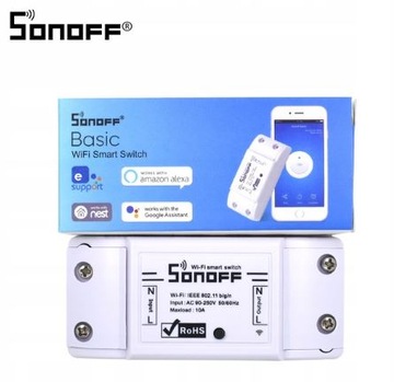 РЕЛЕ SONOFF BASIC WIFI 230В @WROCŁAW