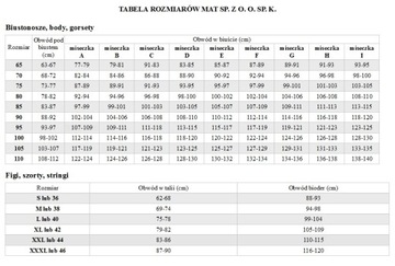 Biustonosz Mat Estelle M-0198/11/1 push-up 85B