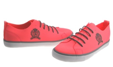 kORALOWE TRAMPKI DO BIEGANIA SLIP-ON r38