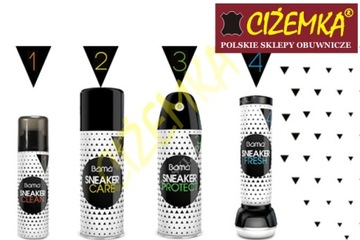 3X BAMA DEODORANT SNEAKER FRESH SPORT освежитель