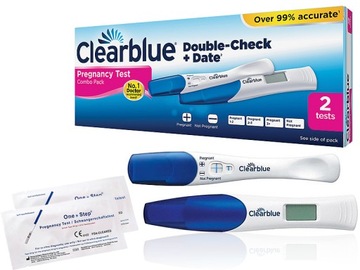 Цифровой тест на беременность CLEARBLUE 1 шт. + PLUS 1 шт. + 2 шт.