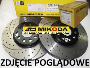 MIKODA 0432 GT ДИСКИ, КОЛОДКИ BMW 1 E81 E87 передние