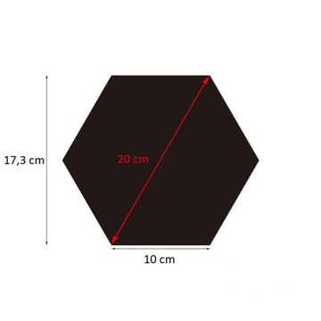 Зеркало HEXagon Шестигранник 3мм