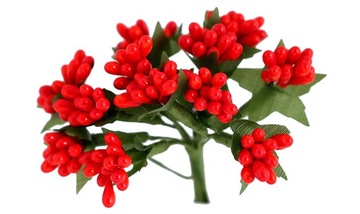 M13 Kwiaty piankowe 2 kolory 2,5cm/72szt 12kolorów