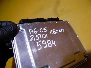 фото thumb №6, Бортовой компьютер двигателя audi a6 c5 2.5tdi 4b2907401e