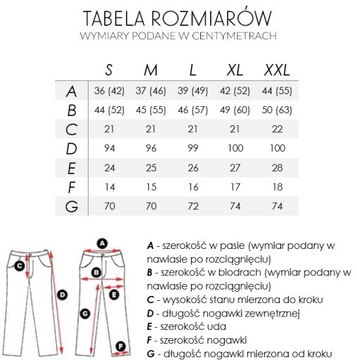 Spodnie Sportowe Damskie RENNOX 160 r XXL czarne