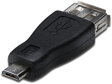 Адаптер Akyga USB AF / USB Micro-B-адаптер