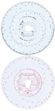 Диски для тахографа Haug Combi 125 км/ч 100 шт.