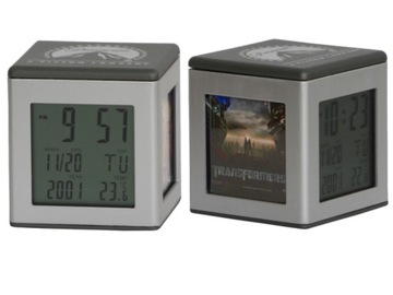 ZEGAREK ALARM BUDZIK KALENDARZ TRANSFORMERS FILM