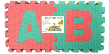 Большой пазл из пенопласта Foam Mat Letters, 26 деталей.