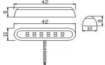 светодиодная лампа неоновый модуль SMD 12v светодиодная лента LL лента