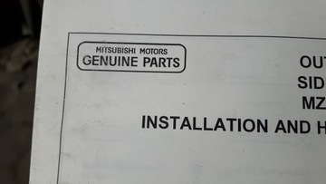 фото thumb №3, Молдинг порог правая mitsubishi outlander iii 3 13