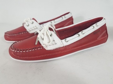 SEBAGO SHOES МОКАСИНЫ 100% КОЖА R38 UK 5