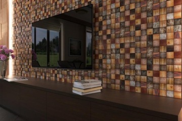 3D СТЕНОВЫЕ ПАНЕЛИ ПВХ FAMED BAR Wood