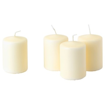 IKEA HEMSJO CANDLE СВЕЧИ 4 ШТ/15 ЧАСОВ