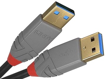 КАБЕЛЬ USB 3.0 A-A LINDY ANTHRA LINE 36752 2M