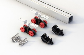 S100 System do drzwi przesuwnych do 100 kg. 240 cm
