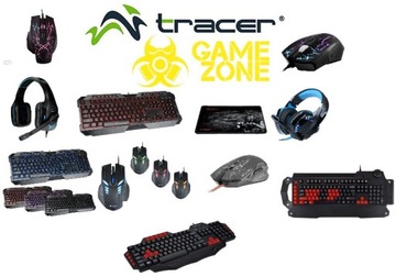 Мембранная USB-клавиатура Classic TRACER Maverick, черная, большой вход