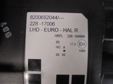 фото thumb №5, Modus 04-08 лампа передняя правая nowa оригинал