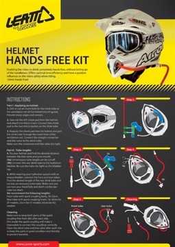 LEATT PRZEWÓD Z KOŃCÓWKAMI HANDSFREE KIT CAMELBAG