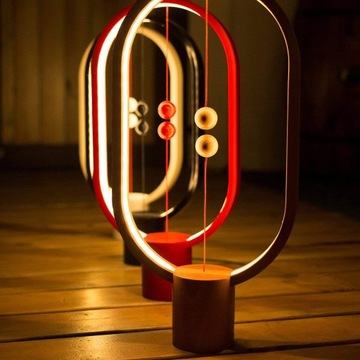 USB-лампа - Heng Balance Lamp - Эллипс - черный