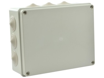Puszka elektryczna natynkowa hermetyczna 240x190x90 IP65 S-BOX 506