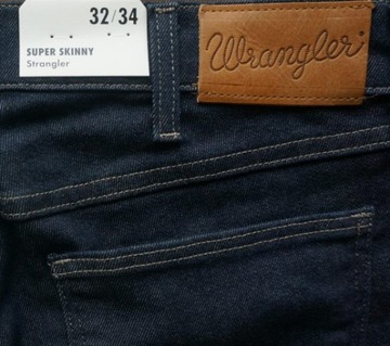 Джинсы скинни WRANGLER STRANGLER