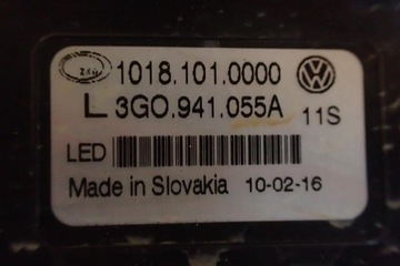 фото thumb №4, Галоген лівий led vw passat b8 3g0