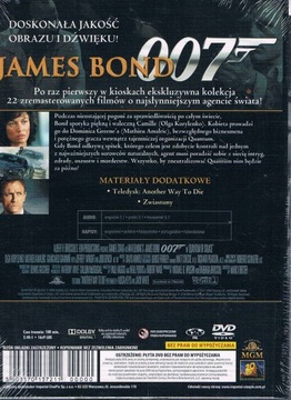 Квант милосердия [DVD] 007 ДЖЕЙМС БОНД