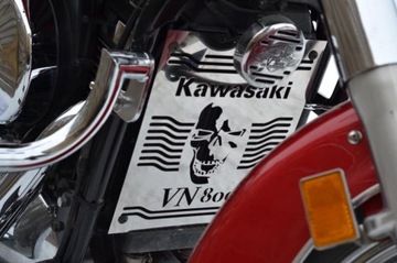 КРЫШКА РАДИАТОРА KAWASAKI VN 800 ЧЕРЕП ЧЕРЕП