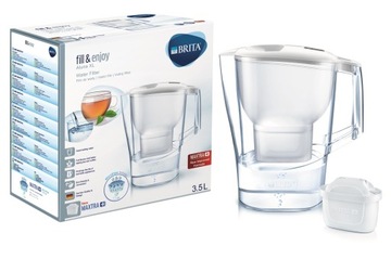 BRITA ALUNA XL КУВШИН 3,5 Л + 5 ВСТАВОК MAXTRA