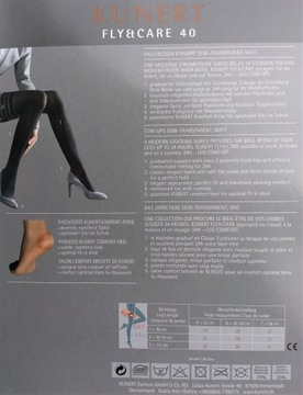 POŃCZOCHY FLY&CARE MEDYCZNE KUNERT CZARN 4 -60%