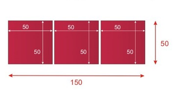 # ЛОШАДИ Картины на холсте 150х50 Картина