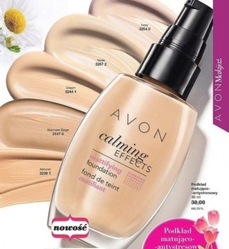 Тональный крем Avon IVORY МАТИРУЮЩИЙ И АНТИСТРЕСС