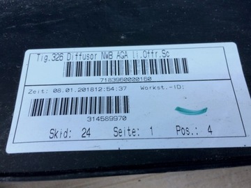 фото thumb №8, Задняя накладка спойлер vw tiguan r-line 5na, pdc