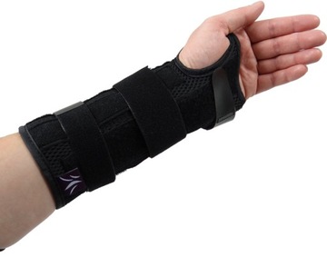 STABILIZATOR nadgarstka SZYNĄ orteza NA RĘKĘ XL lewa