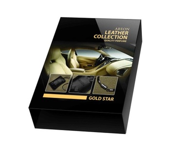 Areon Leather Gold Star Роскошный парфюмерный аромат.