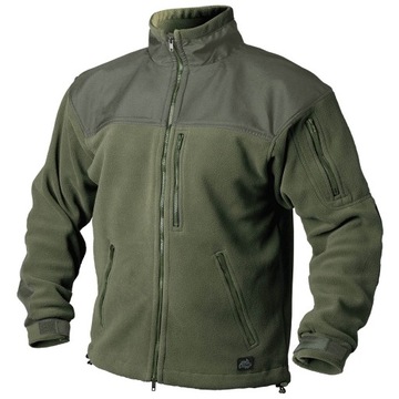 Bluza Męska Polarowa Helikon Classic Army Wygodna Fleece Olive Green XL