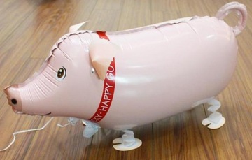 воздушный шар из фольги СВИНЬЯ поросенок животное домашнее животное
