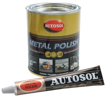 Полировальная паста AUTOSOL METAL POLISH 75мл для ЛЮБОГО ЦВЕТНОГО МЕТАЛЛА 382